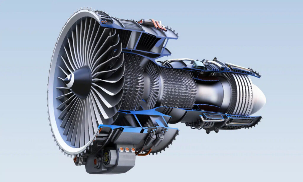 Turbine engine break-out